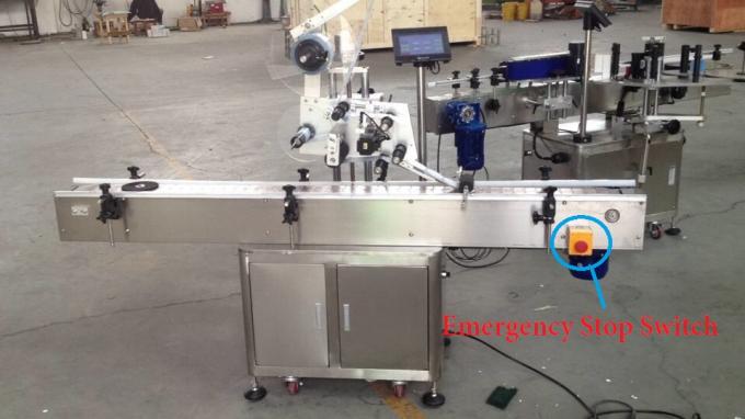 西門子PLC口罩平面標籤貼標機並獲得CE認證