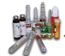 自動校正帶水平小瓶貼標機，標籤高度為20-90