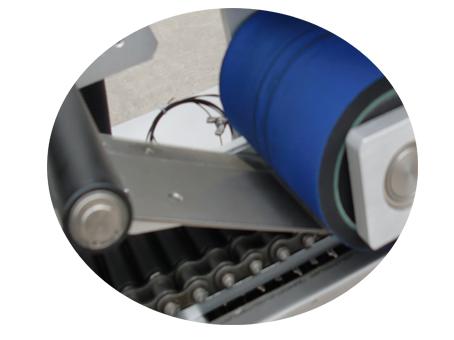 紙管貼標機500滾軸不干膠布不干膠標籤