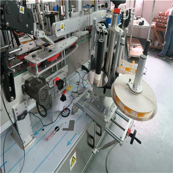 三線性自粘貼標機正面/背面/頸部飲料/食品/日用化工