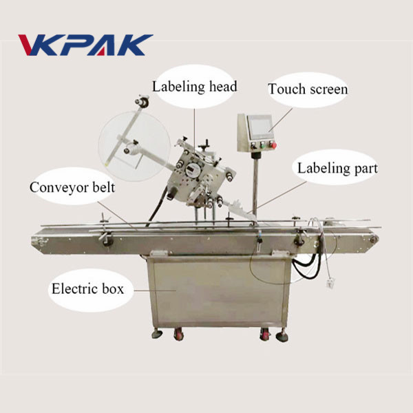 電眼自動平面貼標機打火機貼標機