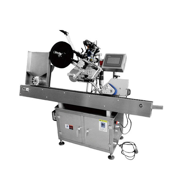 高速Sus304不干膠標籤圓瓶樣品瓶貼標機