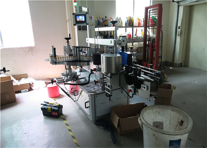 中國塑料/玻璃瓶雙面貼標機,方形瓶貼標機供應商