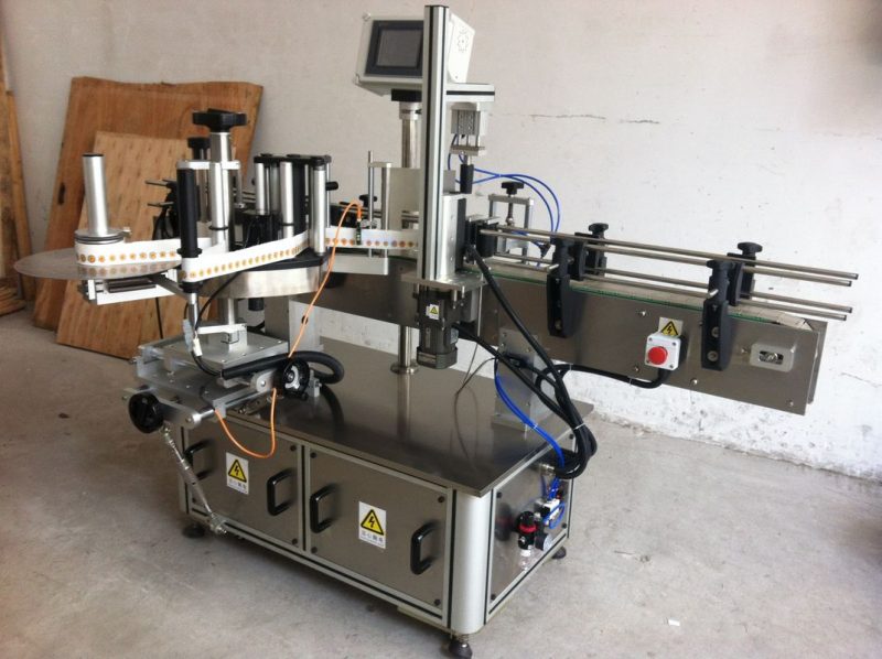 中國圓瓶不干膠貼標機纏繞標籤貼標機供應商