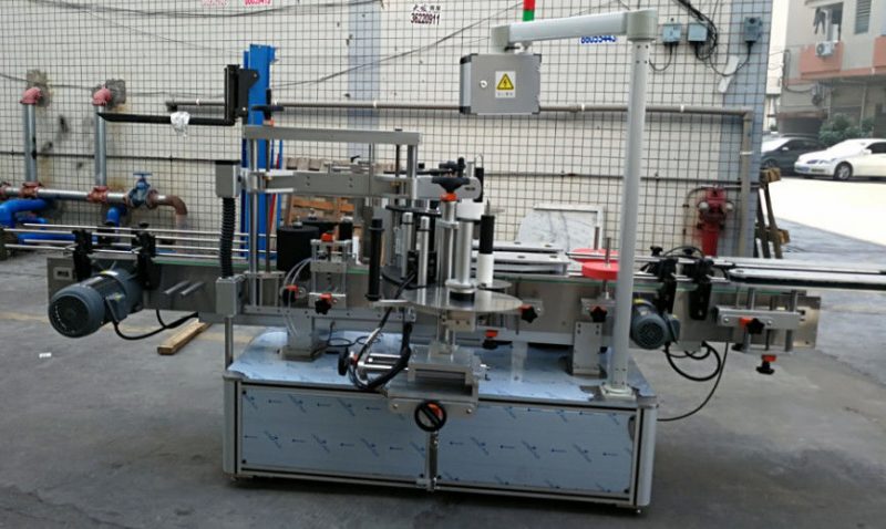 中國雙面不干膠橢圓橢圓瓶自動貼標機1200W供應商