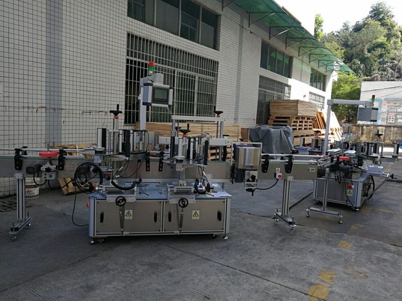 中國平面/方形瓶貼標籤機全自動5000-8000B / H容量供應商